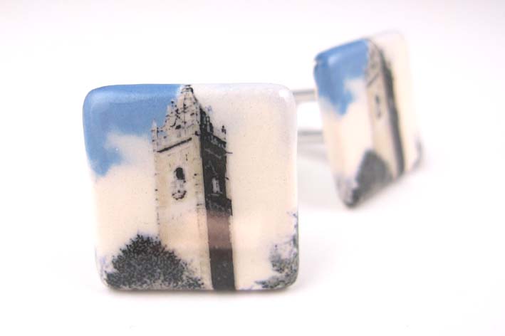 View Cabot Tower Bristol cufflinks